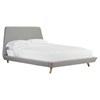 Full Upholstered Platform Bed (R-172D-26) image 1