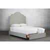 Queen Upholstered Panel Bed with Storage (R-184QD-26) image 3