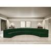 Arc Stationary Fabric Sofa (102Green-S8B) image 2