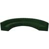Arc Stationary Fabric Sofa (102Green-S8B) image 5