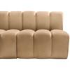 Arc Stationary Fabric Sofa (103Camel-S3F) image 8