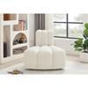 Arc Stationary Fabric Chair (103Cream-RC) image 2