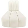 Arc Stationary Fabric Chair (103Cream-RC) image 4