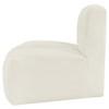Arc Stationary Fabric Chair (103Cream-RC) image 7
