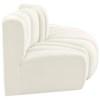 Arc Stationary Fabric Sofa (103Cream-S3E) image 5