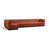 Quinn Fabric 6 pc Sectional (124Cognac-Sec6B) image 1