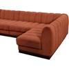 Quinn Fabric 6 pc Sectional (124Cognac-Sec6B) image 11