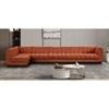 Quinn Fabric 6 pc Sectional (124Cognac-Sec6B) image 2