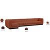 Quinn Fabric 6 pc Sectional (124Cognac-Sec6B) image 20