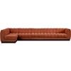 Quinn Fabric 6 pc Sectional (124Cognac-Sec6B) image 4