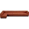 Quinn Fabric 6 pc Sectional (124Cognac-Sec6B) image 5