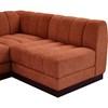 Quinn Fabric 6 pc Sectional (124Cognac-Sec6B) image 9