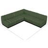 Quinn Fabric 5 pc Sectional (124Green-Sec5B) image 13