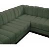 Quinn Fabric 5 pc Sectional (124Green-Sec5B) image 9