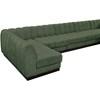 Quinn Fabric 9 pc Sectional (124Green-Sec9A) image 13