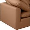 Indulge Leather Look 4 pc Sectional (146Cognac-Sec4A) image 6