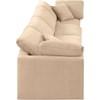 Indulge Stationary Fabric Sofa (147Beige-S140) image 5