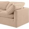 Indulge Stationary Fabric Sofa (147Beige-S140) image 6