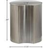 Dimple End Table (99081Silver-ET20) image 6
