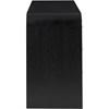 Siena 3-Drawer Nightstand (SienaBlack-NS) image 5