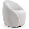 Swivel Fabric Chair (2261-59 Swivel Chair - Hermes Ivory) image 2