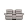 Causeuse inclinable Robin en tissu avec console (449774 C165962) image 2