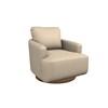 Fauteuil coulissant et pivotant Maeve en tissu (225402 B143934) image 1