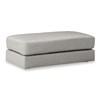 Amiata Leather Match Ottoman (5740408C) image 1