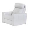 Kendall Power Leather Look Recliner (Kendall 40582-CLD-OPH Cloud Zero Power Recliner with Adjustable Headrest) image 1