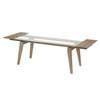 Chai Dining Table with Glass Top (CHAI F 3696) image 1
