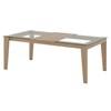 Boca Dining Table with Glass Top (BOCA TDE 4260 EXT18) image 2