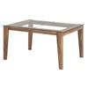 Boca Dining Table with Glass Top (BOCA TDE 4260 EXT18) image 3