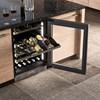 51-Bottle Pro Gen 3 Series Wine Cellar with Two Zones (SPRWC052D3SS-P) image 5