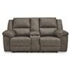 Causeuse inclinable Laresview en tissu avec console (3720394C) image 3