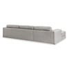 Mobilier modulaire 2-pièces Amiata en cuir et aspect cuir (5740416C/5740467C) image 3
