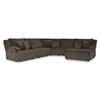 Top Tier Reclining Fabric 6 pc Sectional (9270540C/9270557C/9270519C/9270577C/9270546C/9270507C) image 1