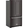36-inch, 20 cu. ft. Counter-Depth French 3-Door Refrigerator with Water Dispenser (KRFC136RBS) image 4