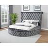 Serene-Nest King Upholstered Platform Bed with Storage (155141) image 1