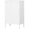 Crea 13079 Metal 2-Door Accent Cabinet - Pure White image 2