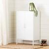 Crea 13079 Metal 2-Door Accent Cabinet - Pure White image 4