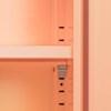 Crea 13076 Metal 2-Door Accent Cabinet - Orange image 5