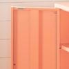 Crea 13076 Metal 2-Door Accent Cabinet - Orange image 6