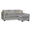 Metro Fabric 2 pc Sectional (Metro 2 pc Sectional - Edward Taupe) image 1