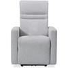 Highland Power Swivel Glider Fabric Recliner (42214-38-PESCARA-DOVE) image 3