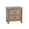Woodbridge 2-Drawer Nightstand (822-227) image 1