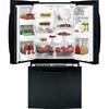 33-inch, 22.1 cu. ft. French 3-Door Refrigerator (GFRS2KBYBB) image 2