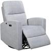 Power Swivel Rocker Fabric Recliner (1312-1P Fryday 151) image 1