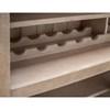 Natural Parota IFD8681BAR 4-Door Wooden Bar image 6