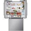 25 cu.ft. 3-Door French Door Refrigerator with Hybrid Handle Design (LF25H6200S) image 3