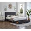 Twin Upholstered Panel Bed with Storage (T2125C-S) image 2